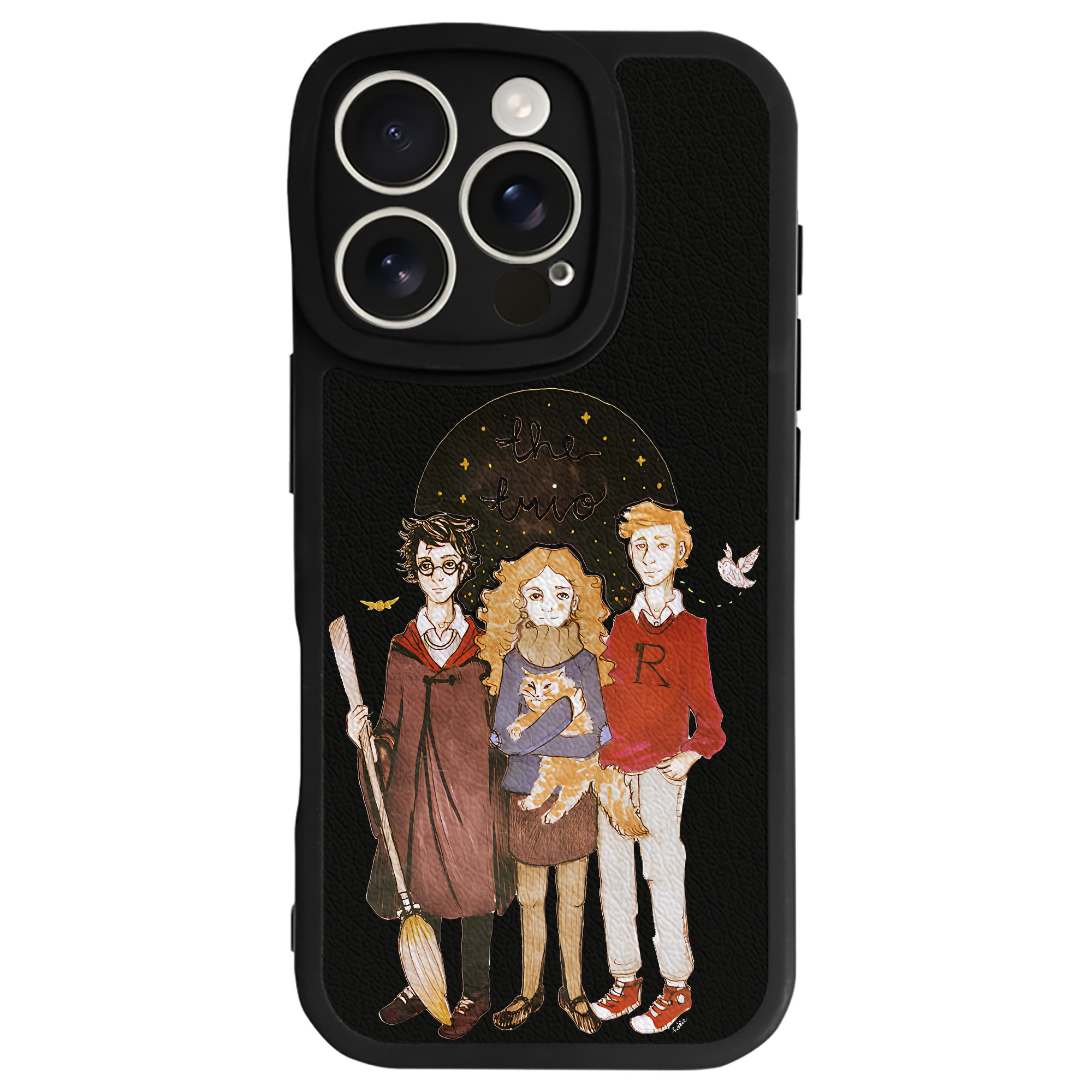 （画像用） Harry Potter ハリー・ポッターシリーズ 【iPhone 16シリーズ対応】シリコンスマホケース（レザー調） 材質：シリコン